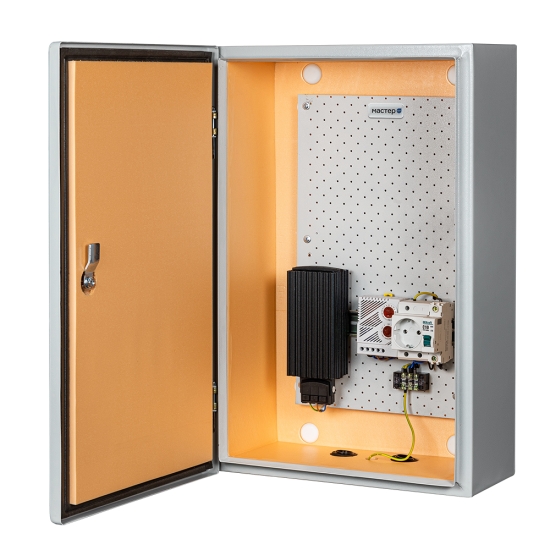МАСТЕР-4УТ-Л Климатический навесной шкаф с  электронным гигростатом-Фото-0
